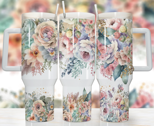 flower 40oz tumbler