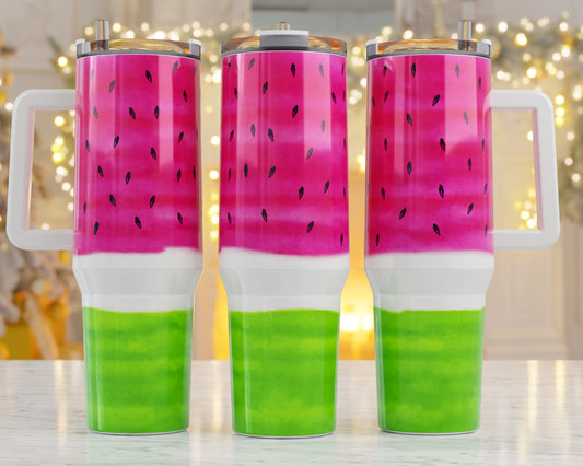 watermelon 40oz tumbler