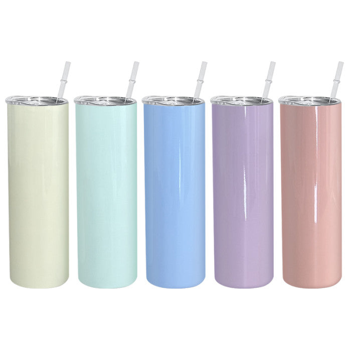 Custom pastel 20 ounce tumblers