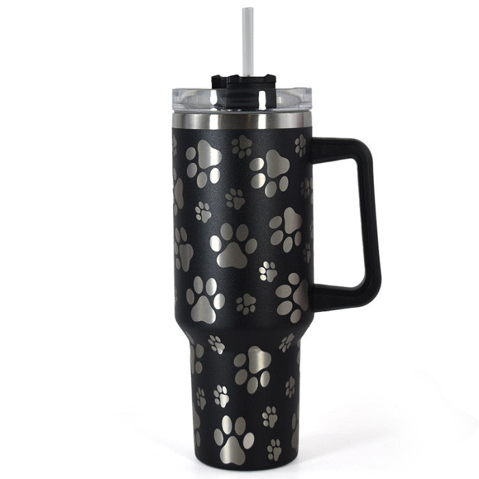 Puppy paw 40oz tumbler