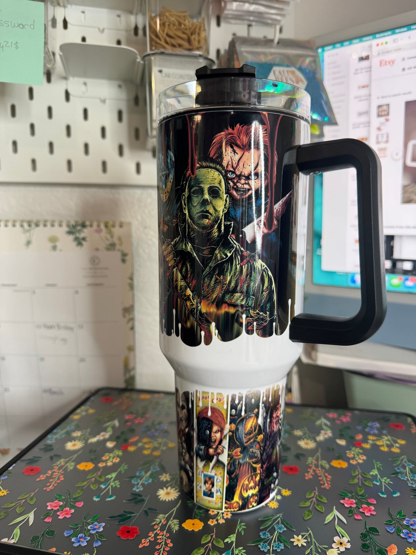 horror 40oz tumbler