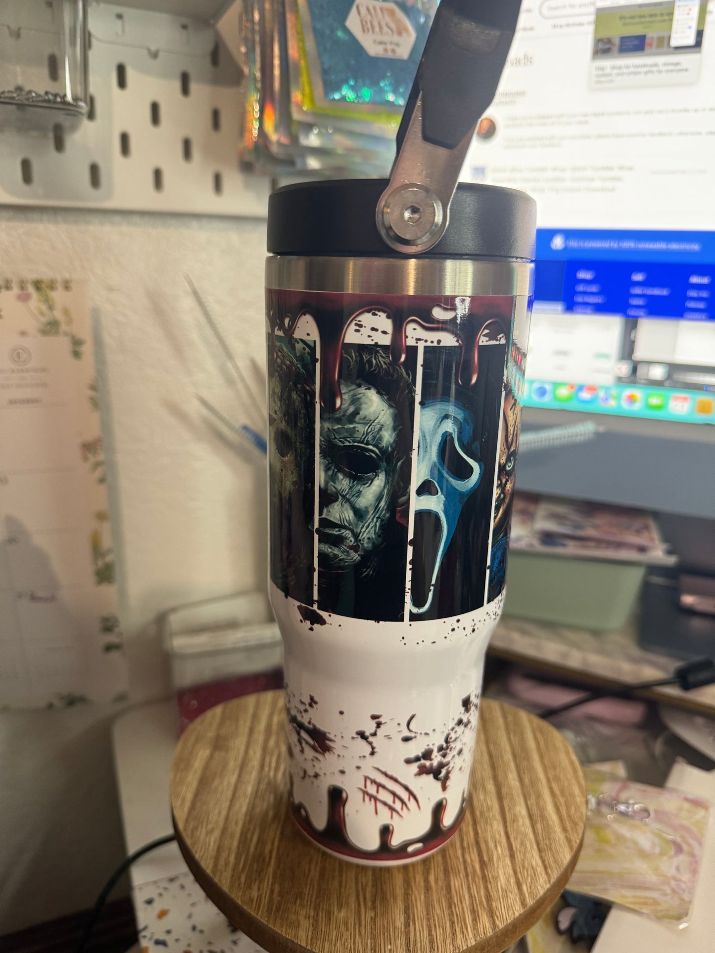 horror 30oz tumbler