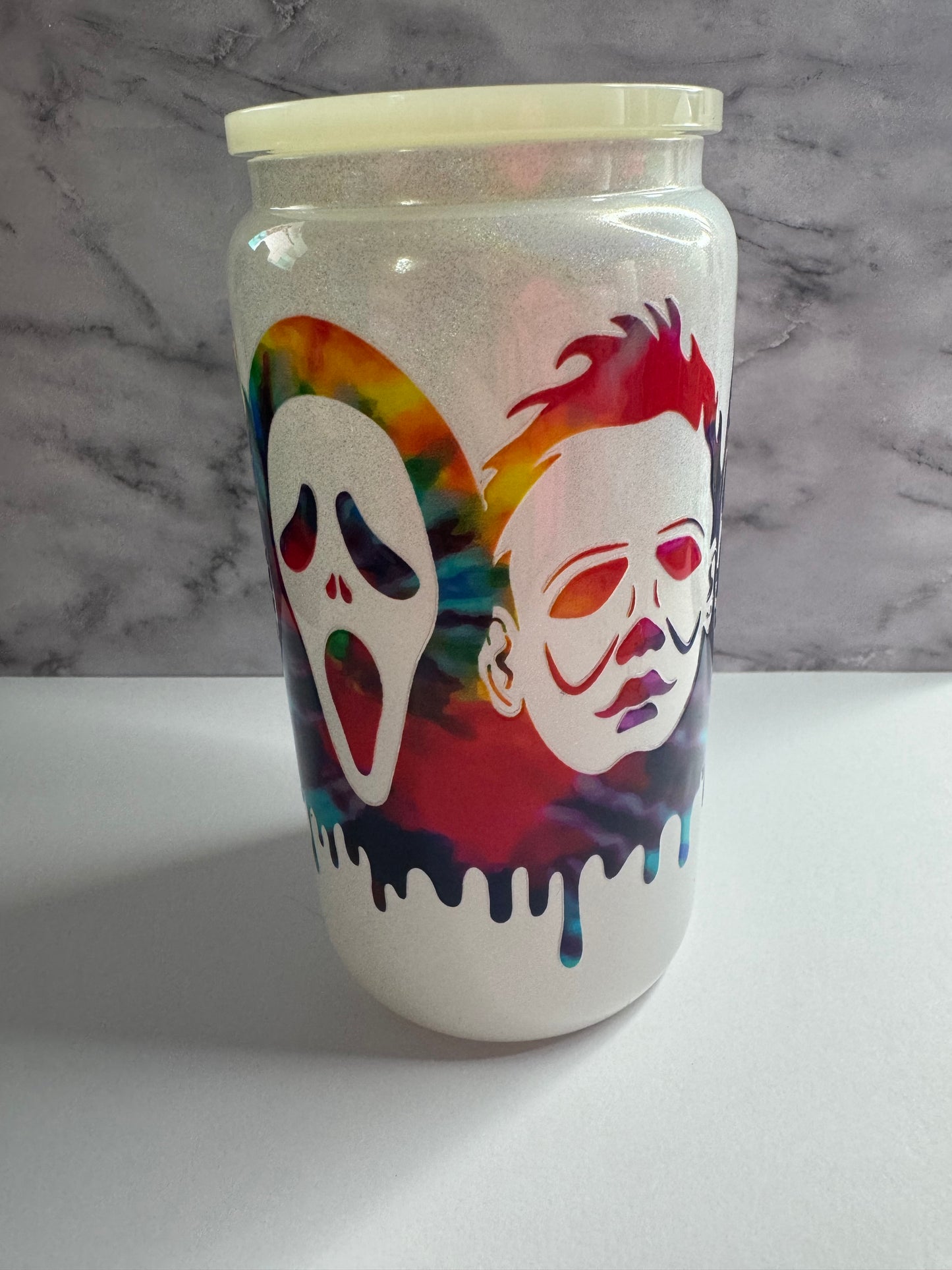 horror glass can