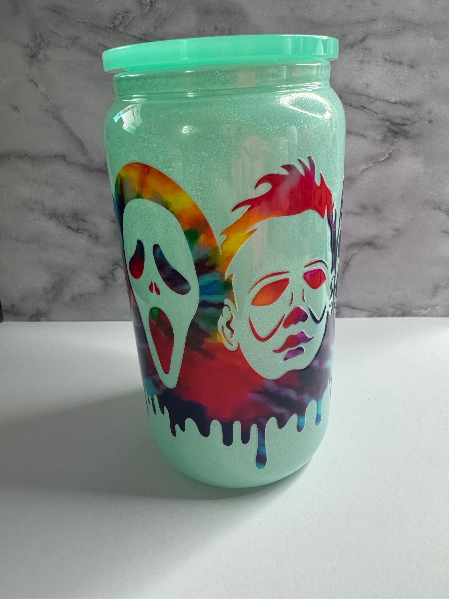 horror glass can