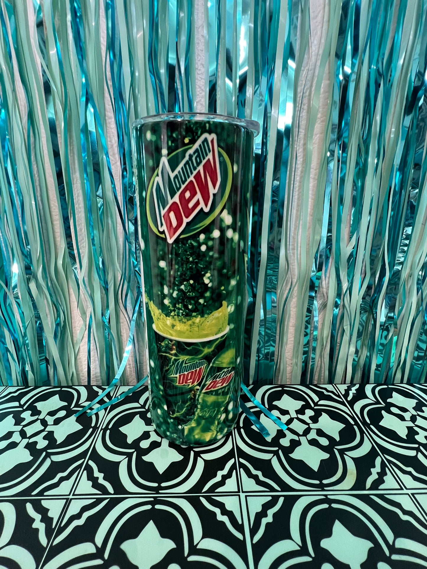 this girl runs on Mountain Dew