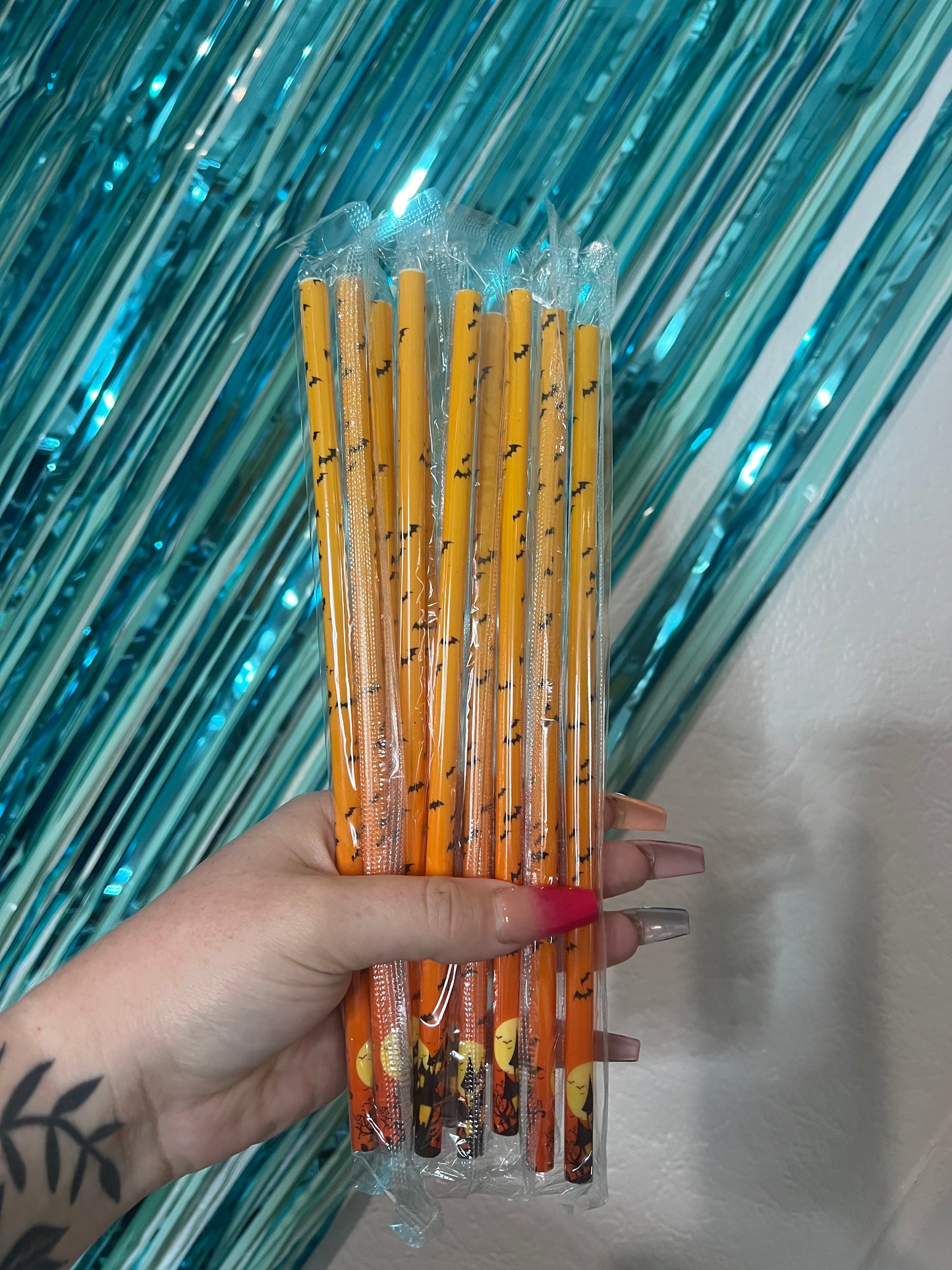 halloween straws