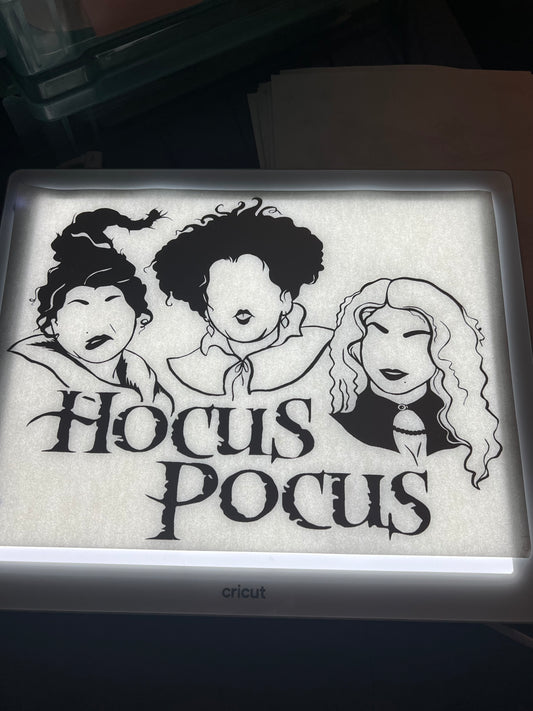 Hocus Pocus shirt transfer