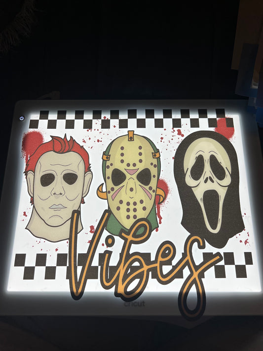 horror vibes shirt transfer