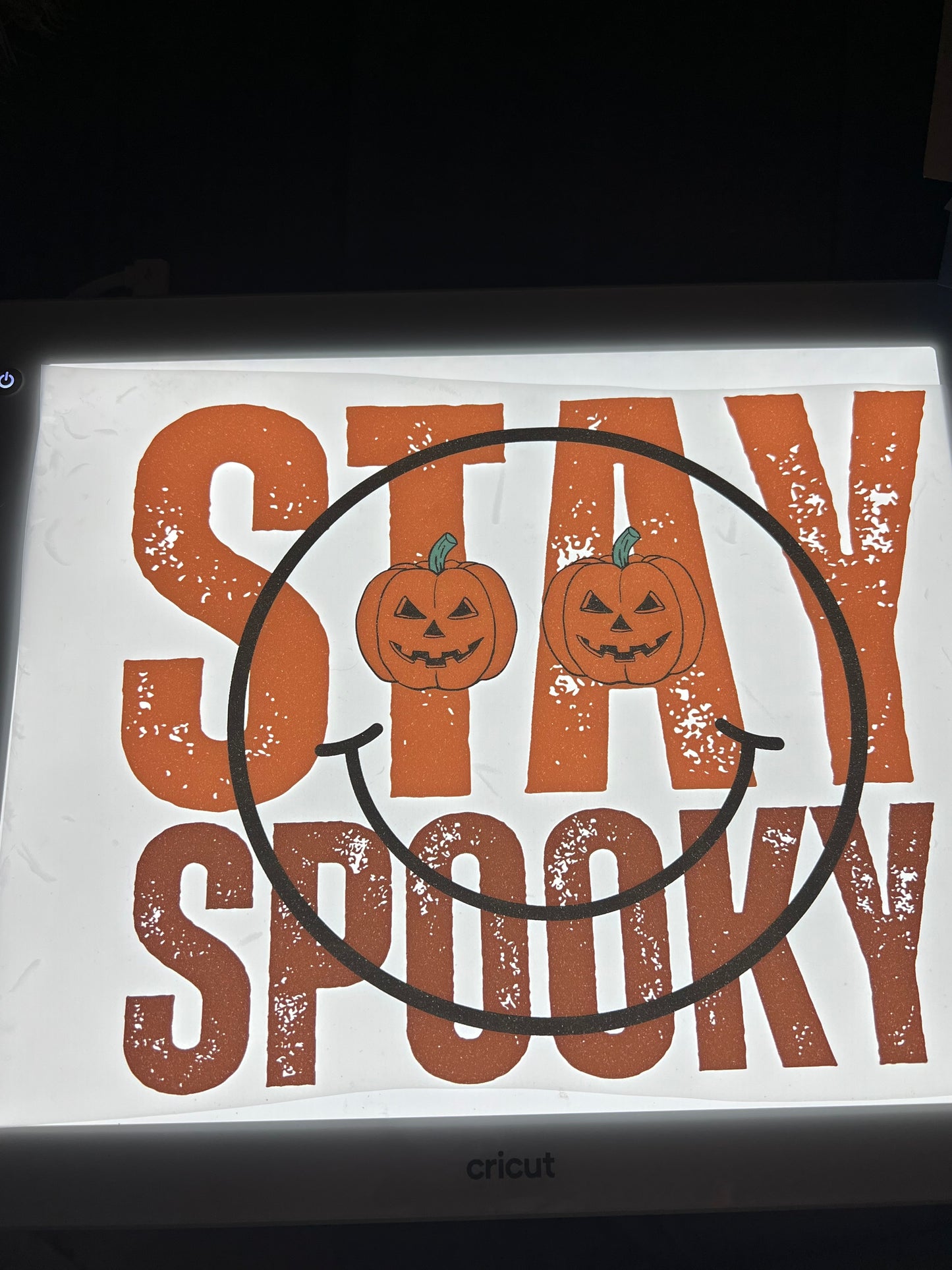 STAY SPOOKY shirt transfer