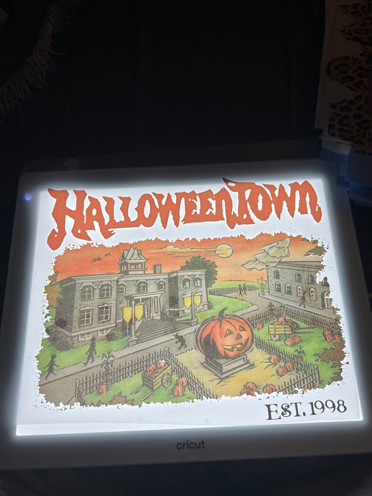 halloween town shirt transfer