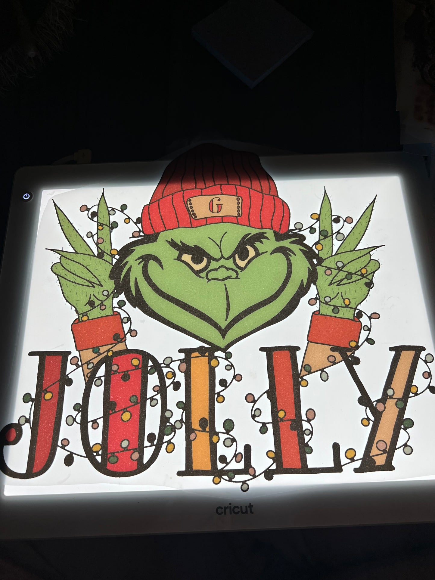 jolly grinch shirt transfer