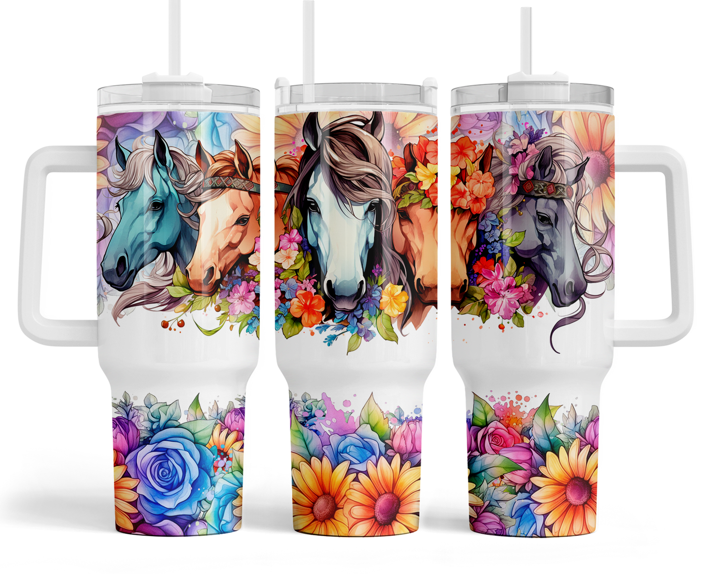 Horse 40oz tumbler