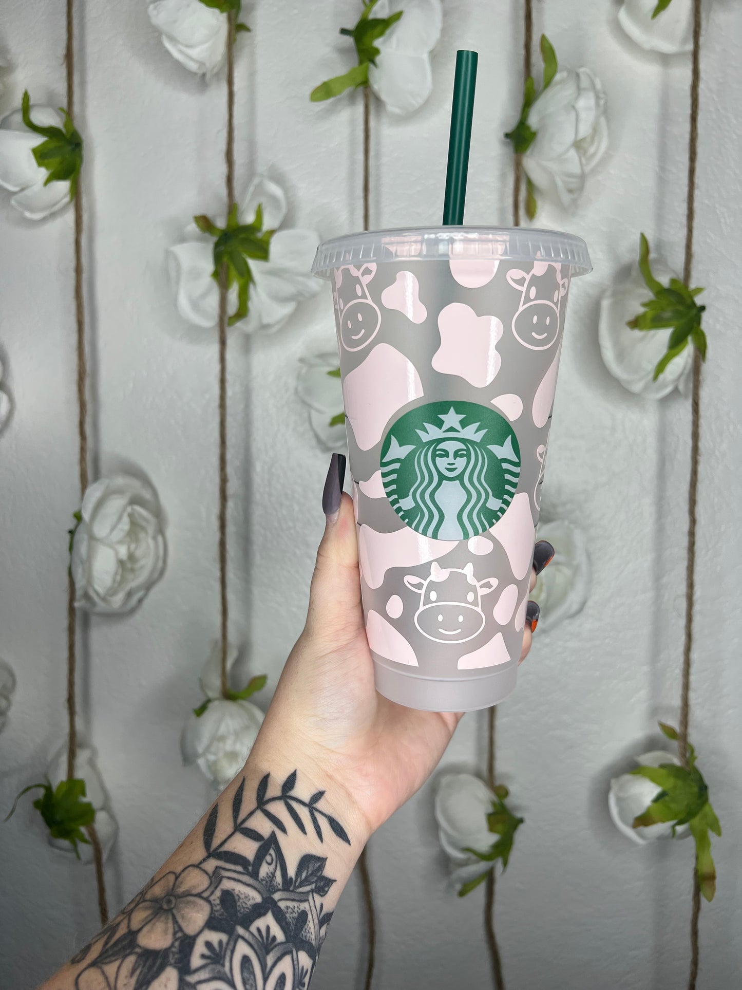 Cow Starbucks Cold Cup