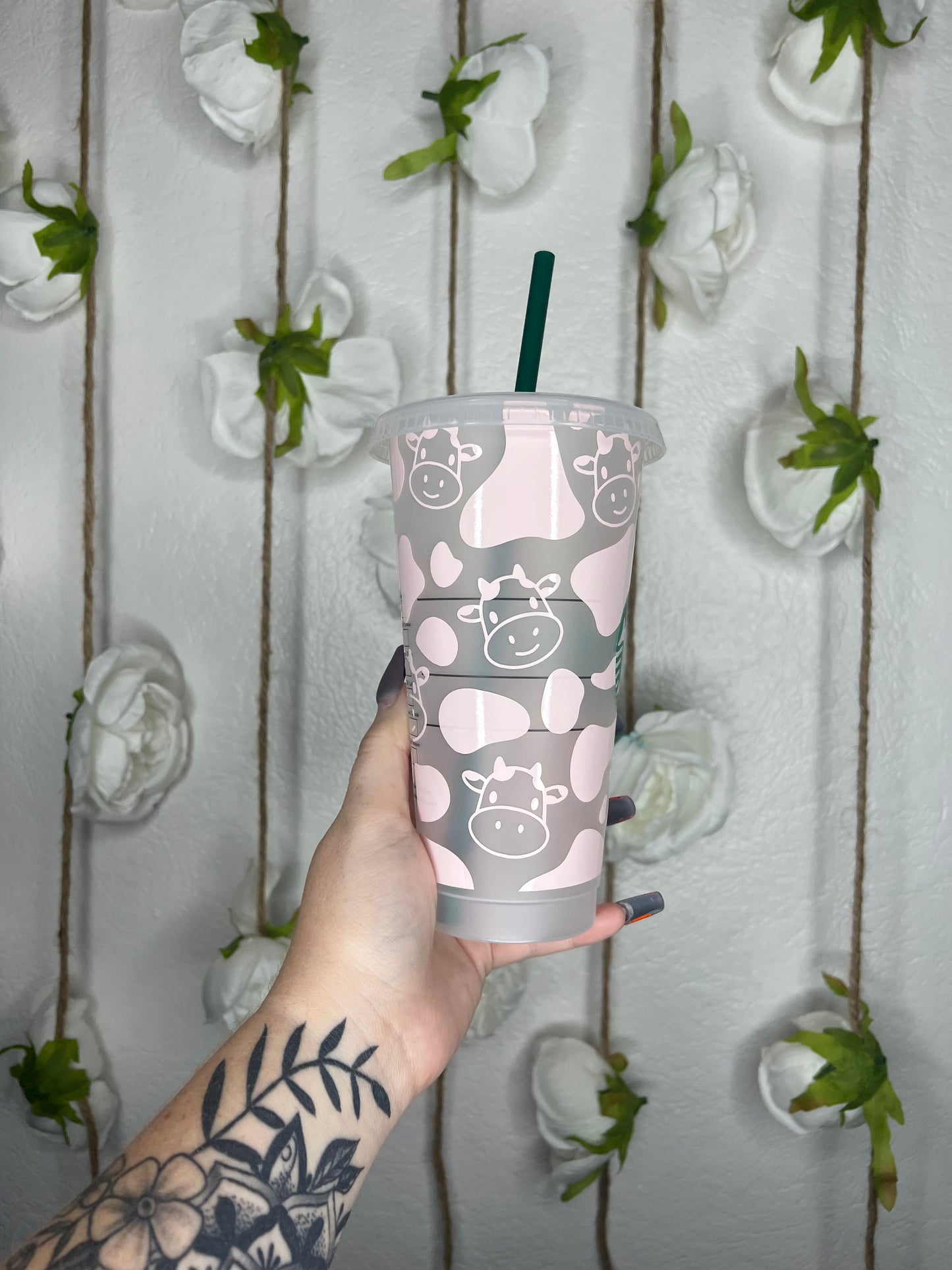 Cow Starbucks Cold Cup