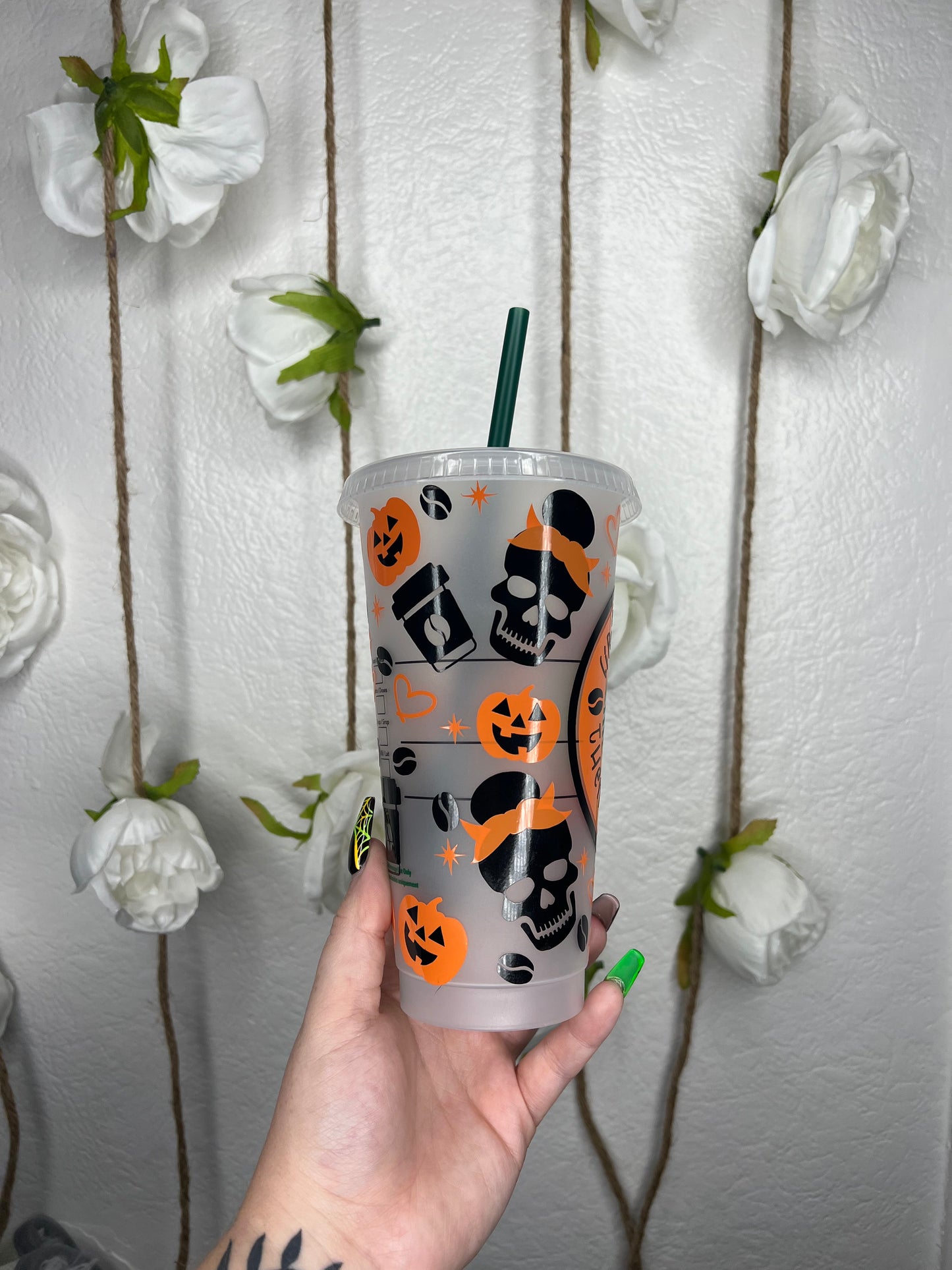 Halloween Starbucks cup