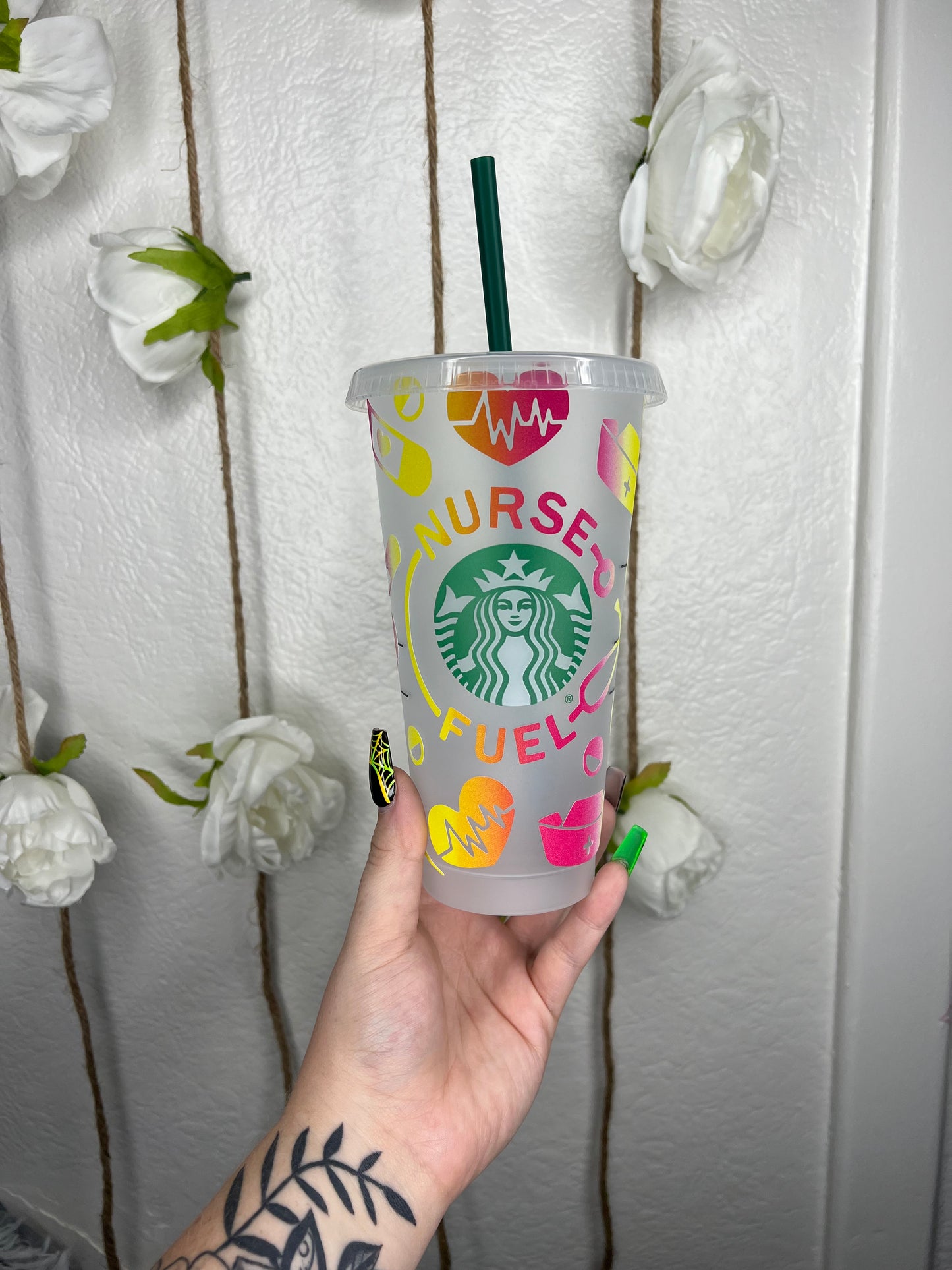 Nurse Fuel Starbucks cup