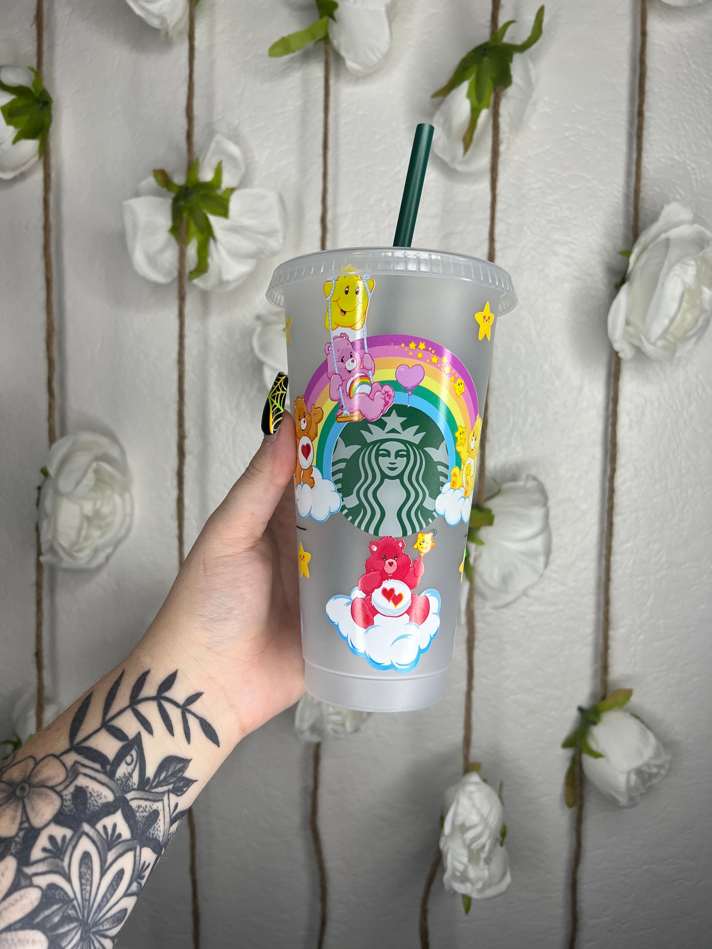 Care Bears Starbucks cold cups