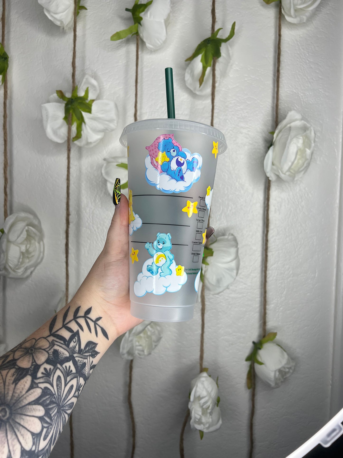 Care Bears Starbucks cold cups