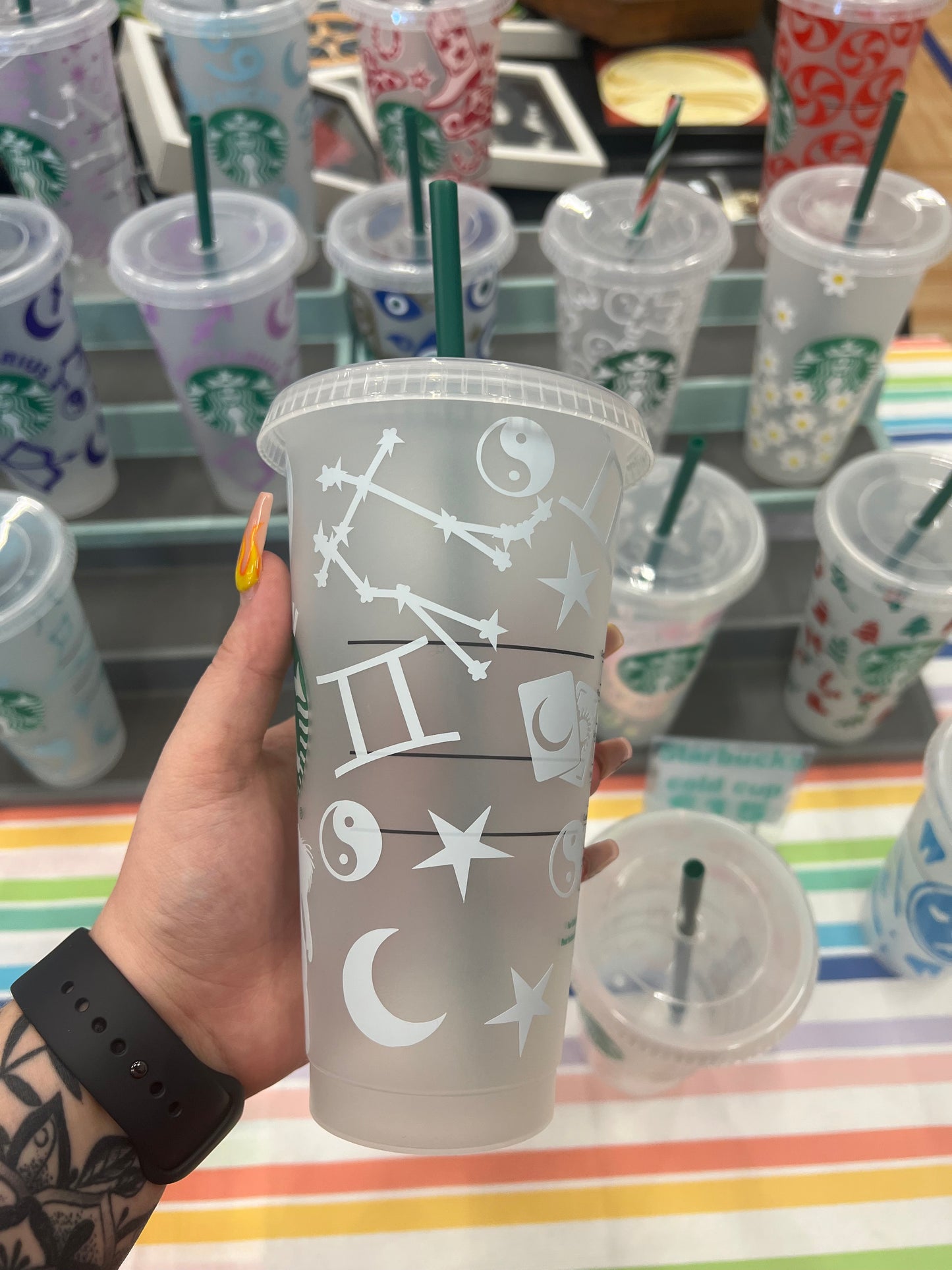 Gemini Zodiac Cold Cup