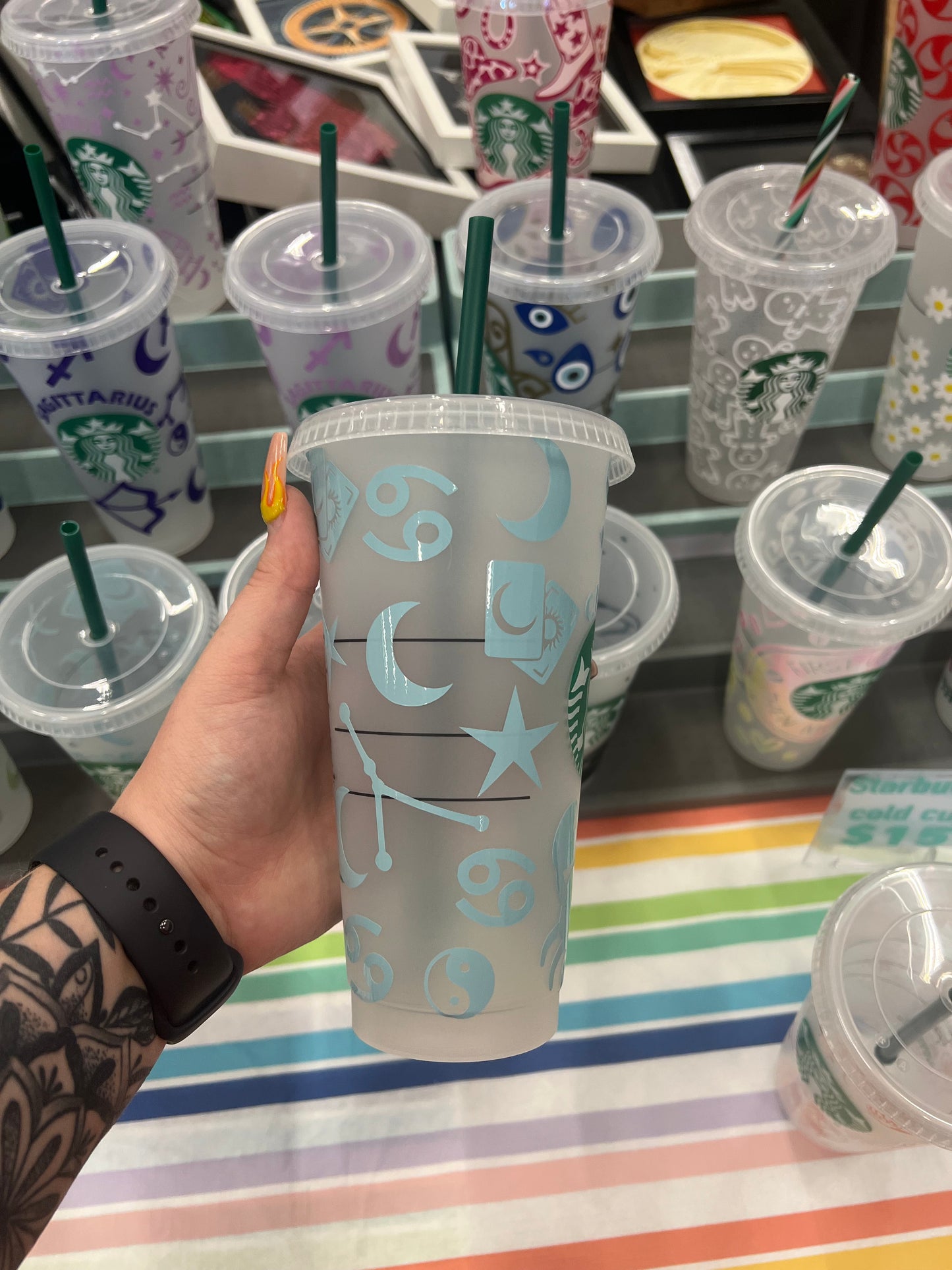 Cancer Zodiac Cold Cup