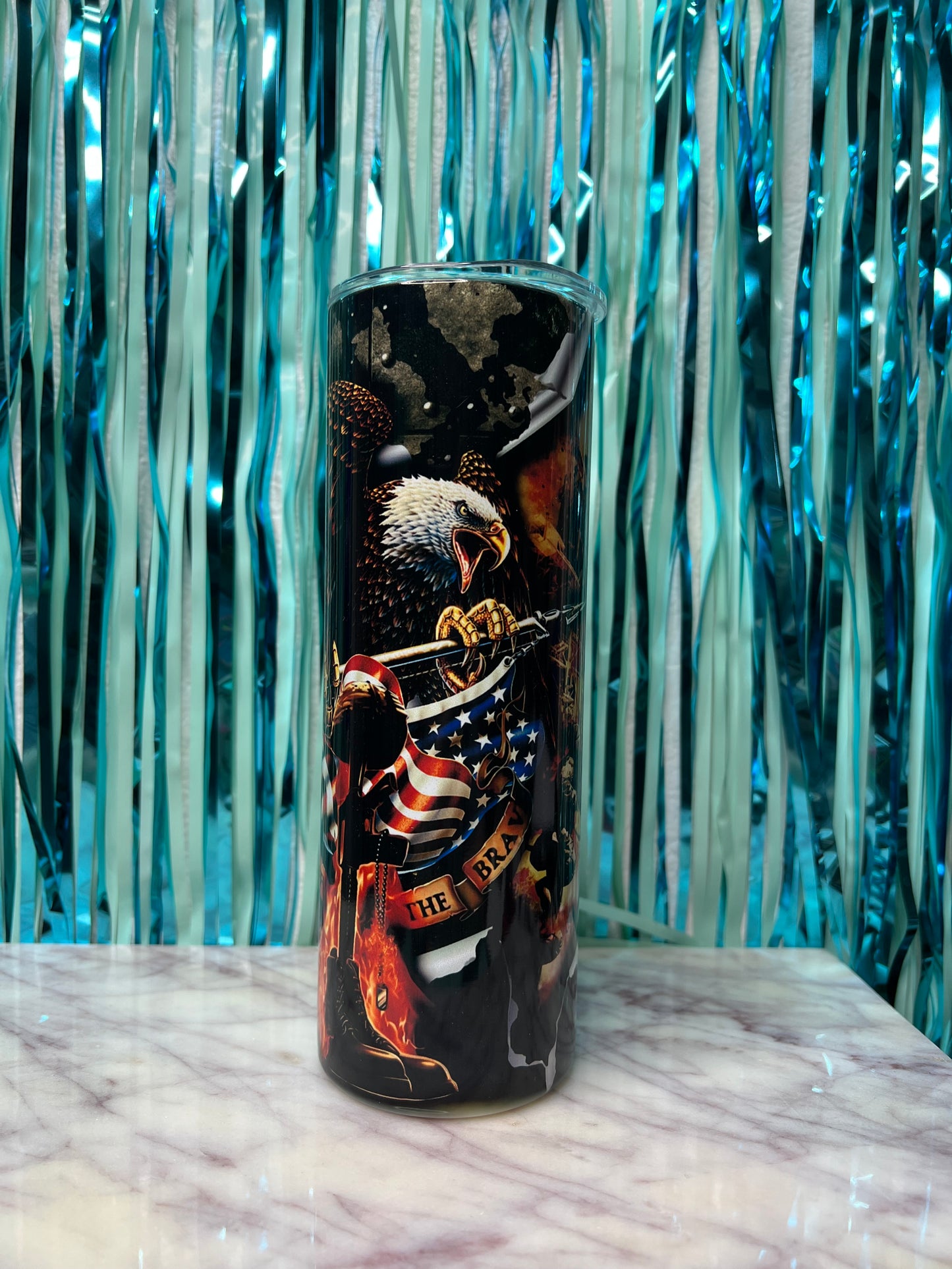 USA army veteran tumbler