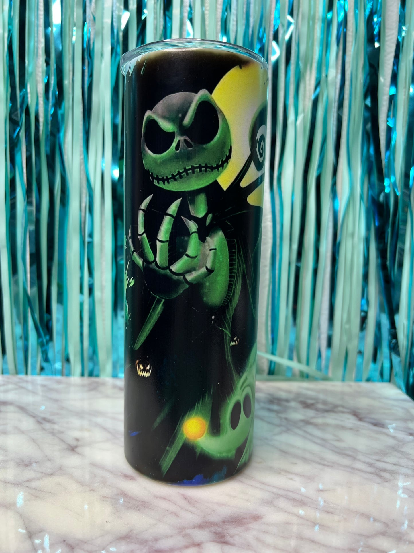 Jack glow in the dark tumbler