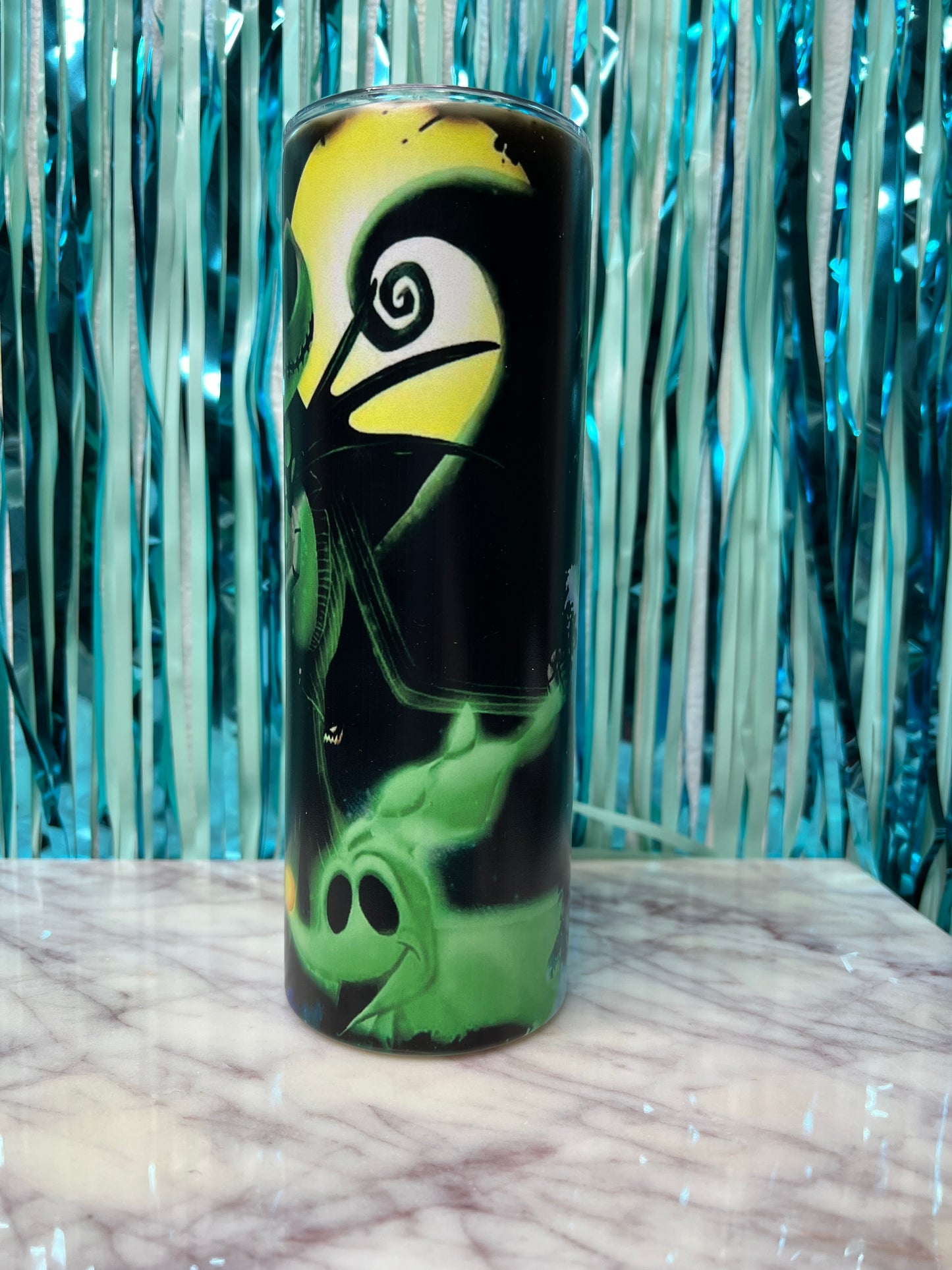 Jack glow in the dark tumbler