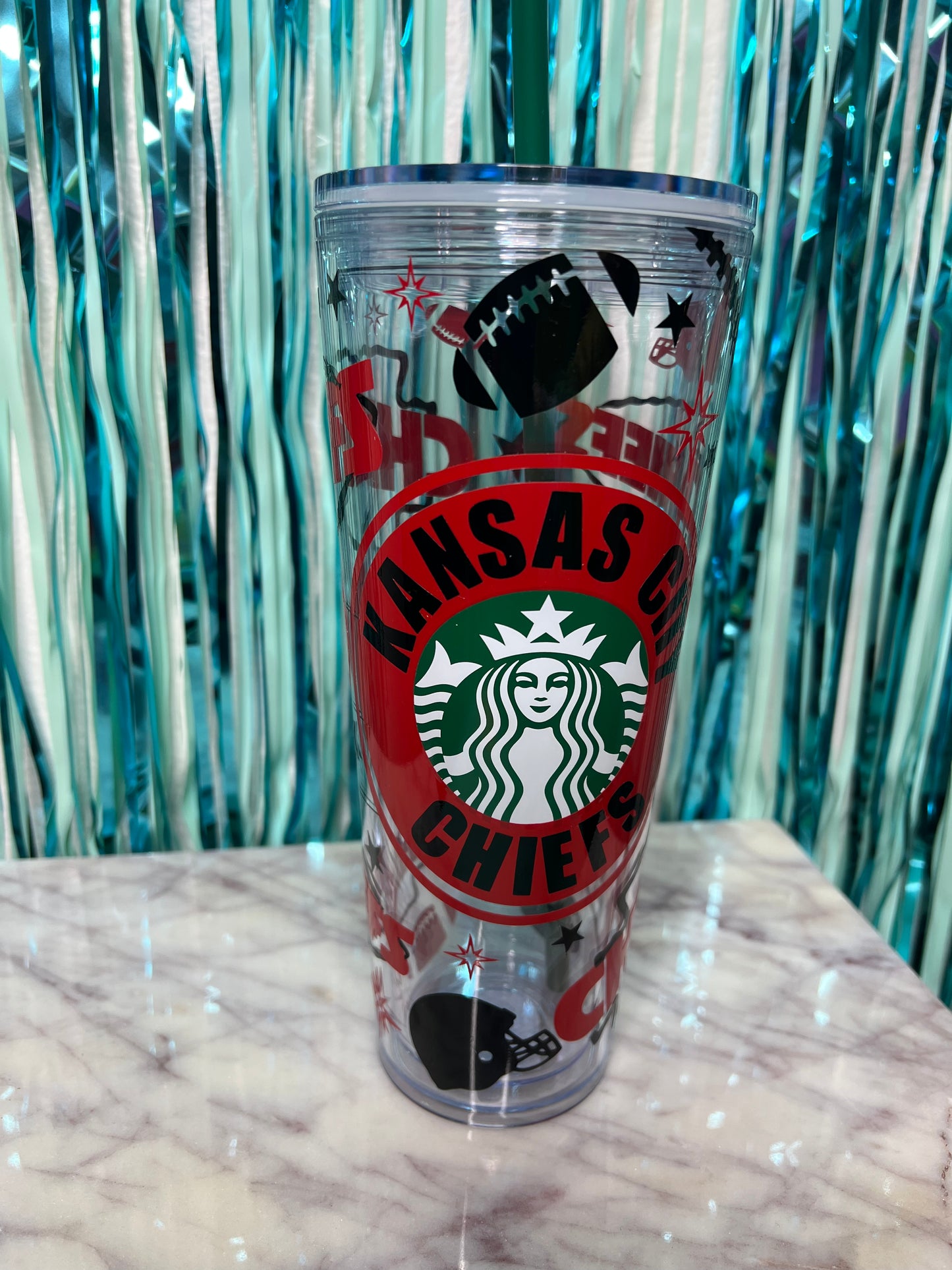 Football Tumbler