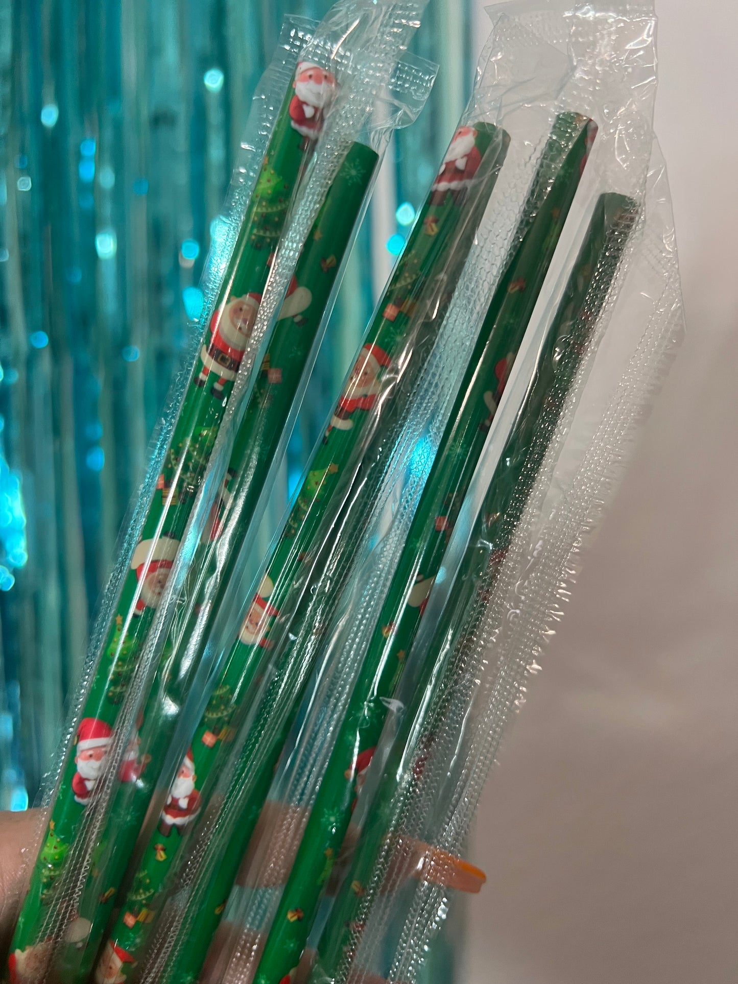 Christmas straws